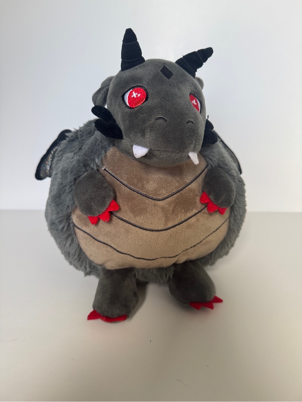 Squishable standard shadow dragon stuffed animal